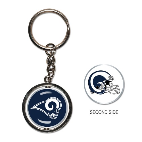 Los Angeles Rams Key Ring Spinner Style - Special Order