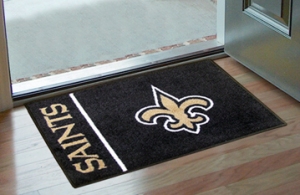 New Orleans Saints Rug - Starter Style, Logo Design - Special Order