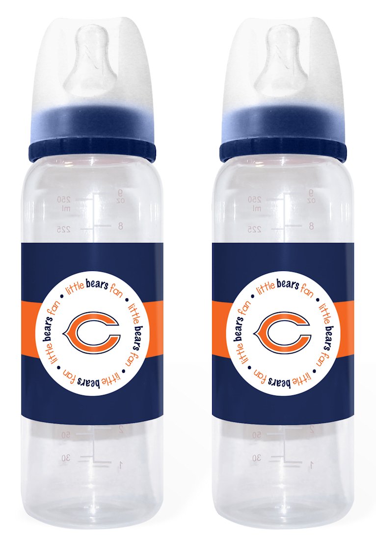 Chicago Bears Baby Bottle 2 Pack