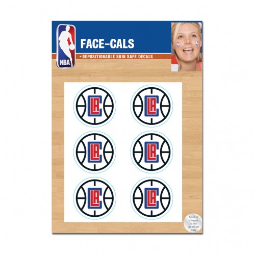 Los Angeles Clippers Tattoo Face Cals Special Order