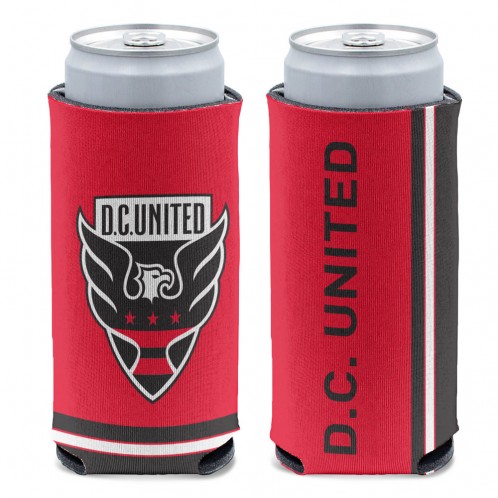 DC United Can Cooler Slim Can Design Special Order