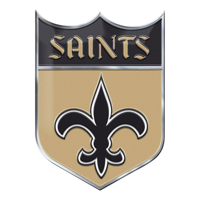 New Orleans Saints Auto Emblem Color Alternate Logo