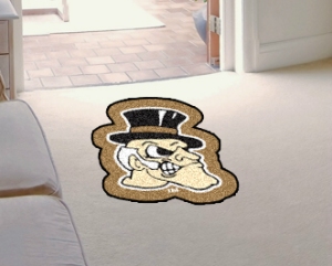 Wake Forest Demon Deacons Area Rug - Mascot Style - Special Order