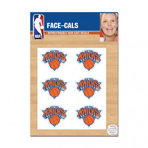 New York Knicks Tattoo Face Cals Special Order