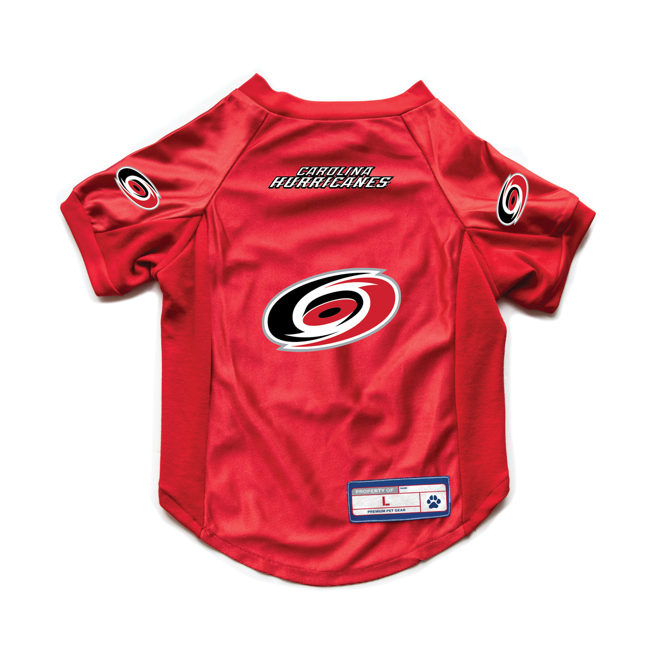 Carolina Hurricanes Pet Jersey Stretch Size S - Special Order