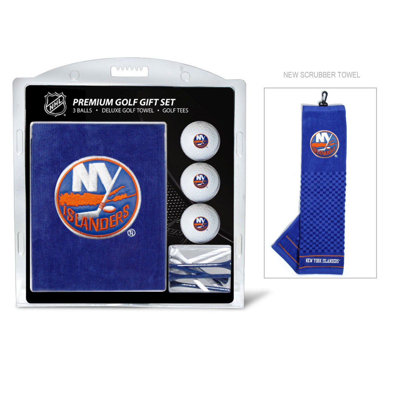 New York Islanders Golf Gift Set with Embroidered Towel - Special Order