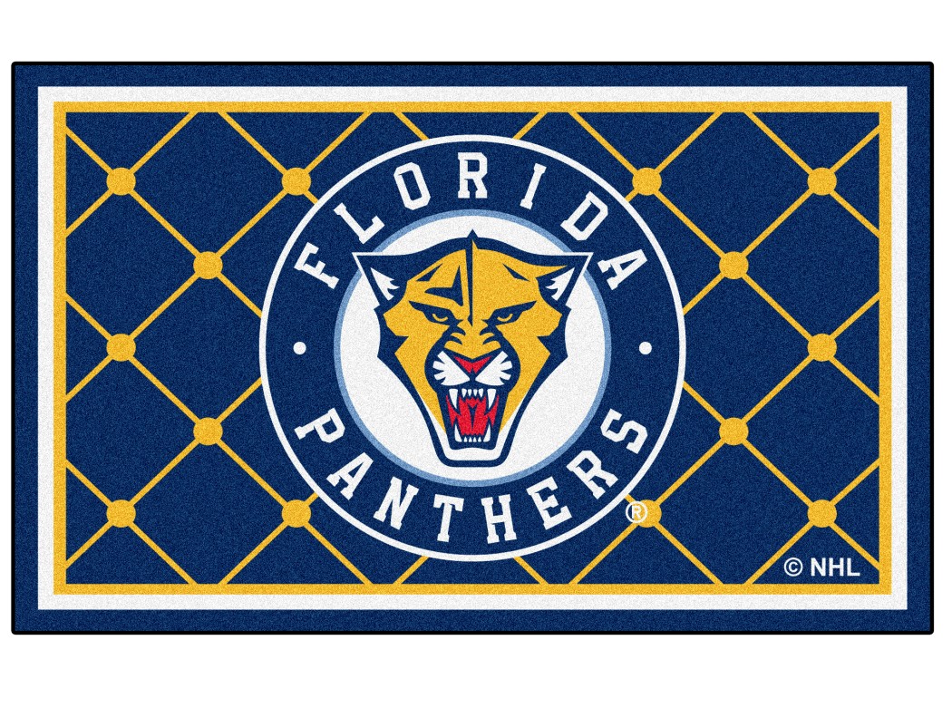 Florida Panthers Area Rug - 4"x6" - Special Order
