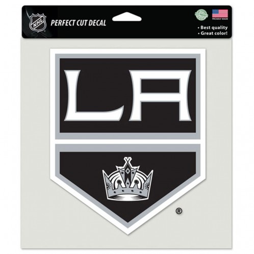 Los Angeles Kings Decal 8x8 Perfect Cut Color - Special Order