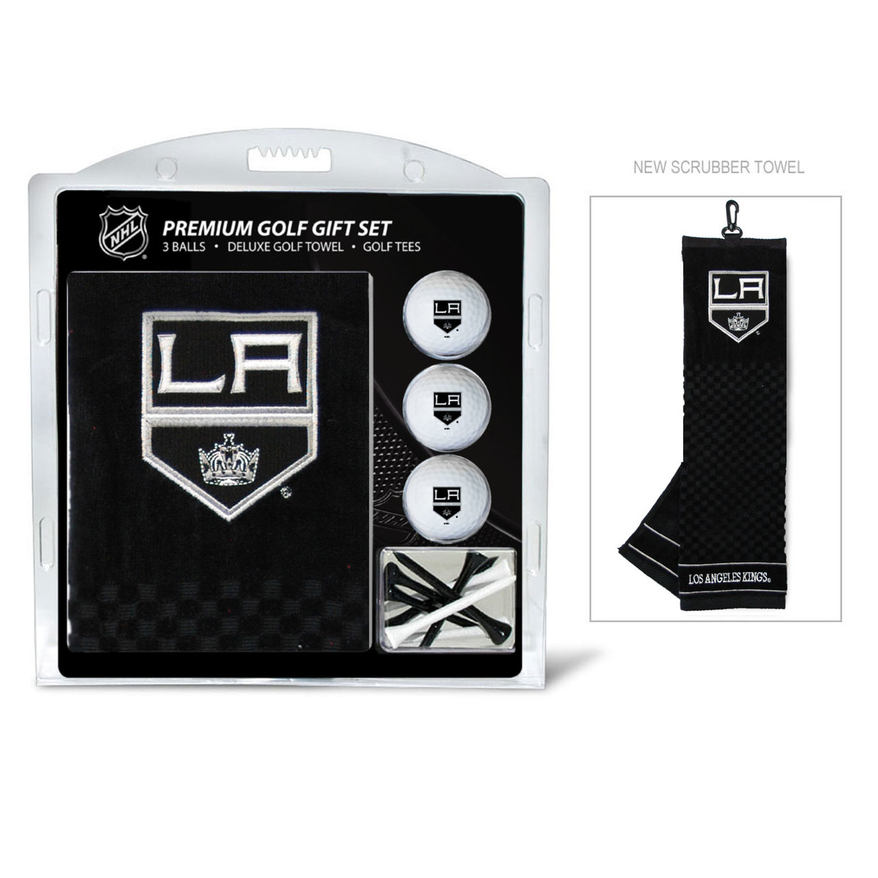 Los Angeles Kings Golf Gift Set with Embroidered Towel - Special Order