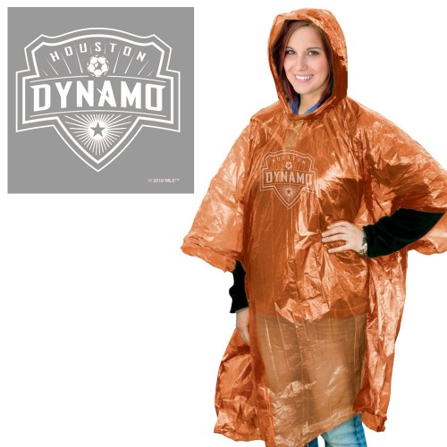 Houston Dynamo Rain Poncho Special Order