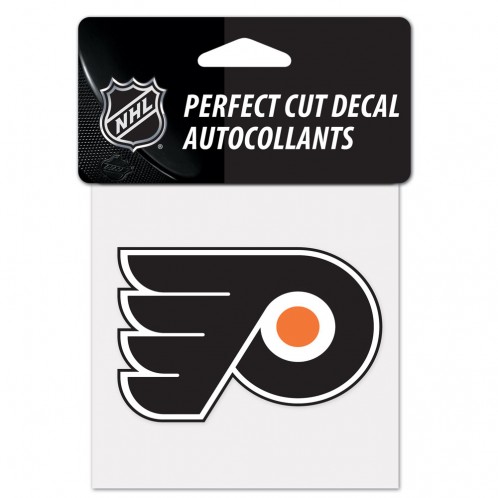 Philadelphia Flyers Decal 4x4 Perfect Cut Color