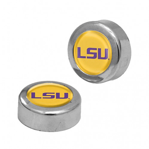 LSU Tigers Screw Caps Domed - Special Order