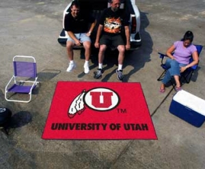 Utah Utes Area Rug - Tailgater - Special Order