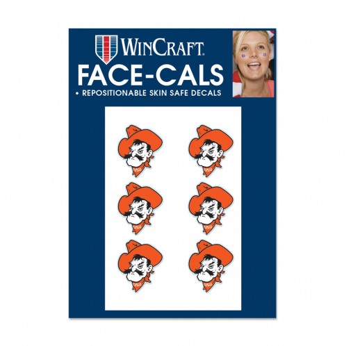 Oklahoma State Cowboys Tattoo Face Cals Special Order