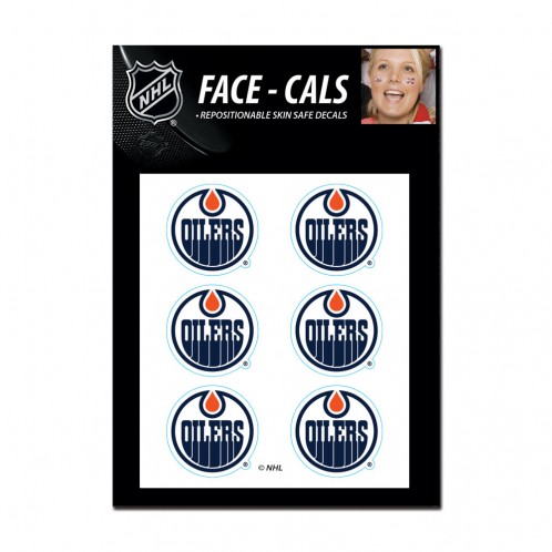 Edmonton Oilers Tattoo Face Cals Special Order
