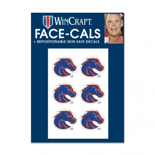 Boise State Broncos Tattoo Face Cals Special Order