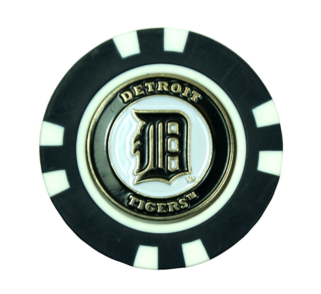 Detroit Tigers Golf Chip with Marker - Bulk