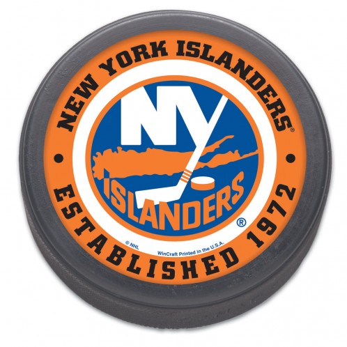 New York Islanders Hockey Puck - Est 1972 - Bulk