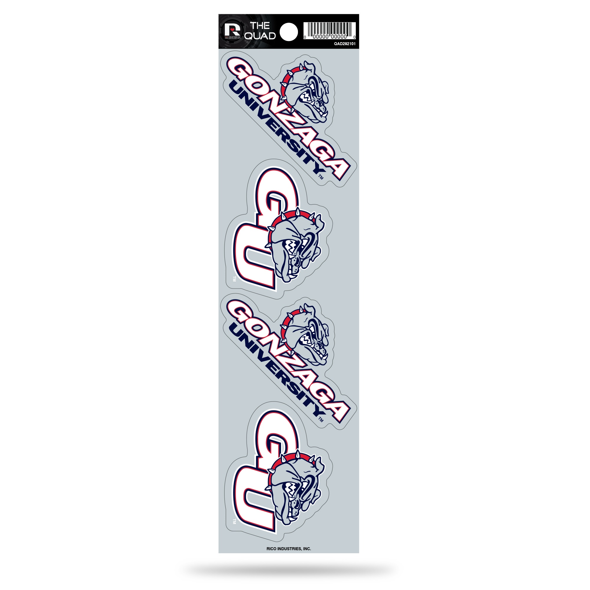 Gonzaga Bulldogs Decal The Quad Special Order