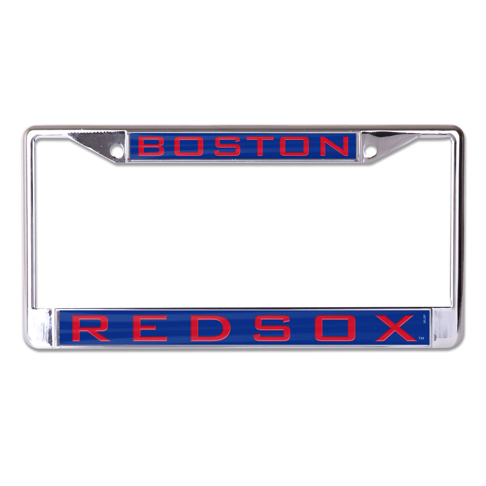 Boston Red Sox License Plate Frame - Inlaid - Special Order