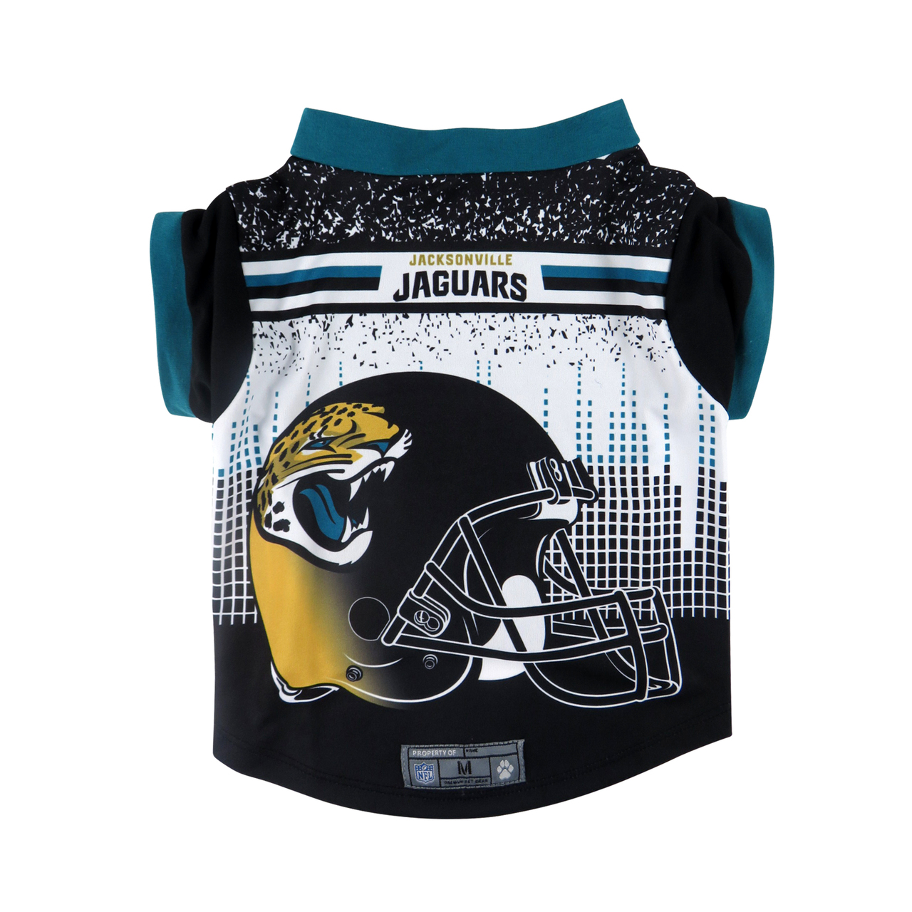 Jacksonville Jaguars Pet Performance Tee Shirt Size L