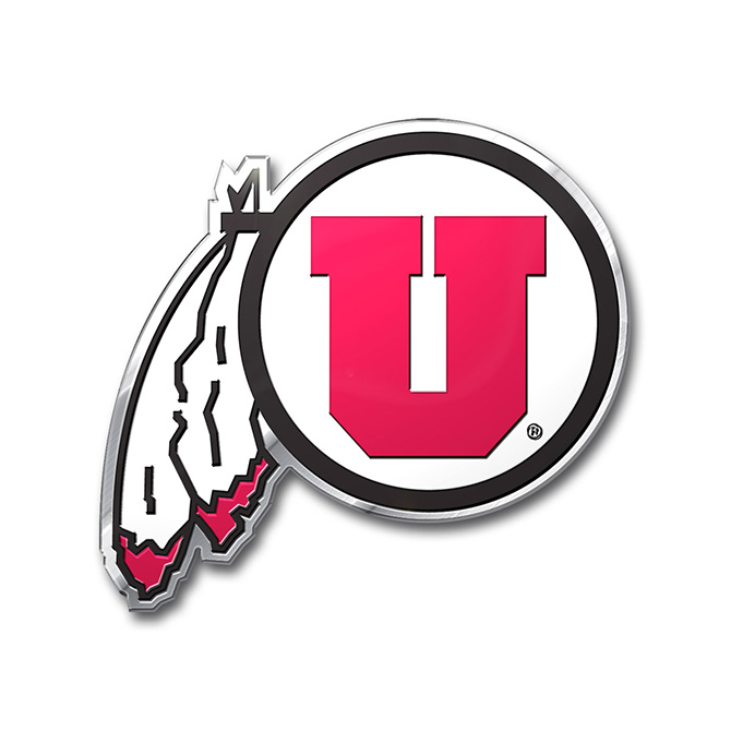 Utah Utes Auto Emblem Color - Special Order
