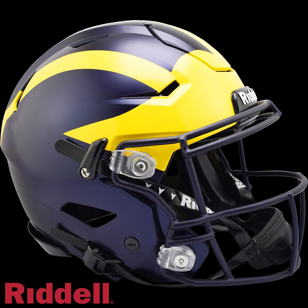 Michigan Wolverines Helmet Riddell Authentic Full Size SpeedFlex Style - Special Order