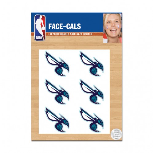 Charlotte Hornets Tattoo Face Cals Special Order