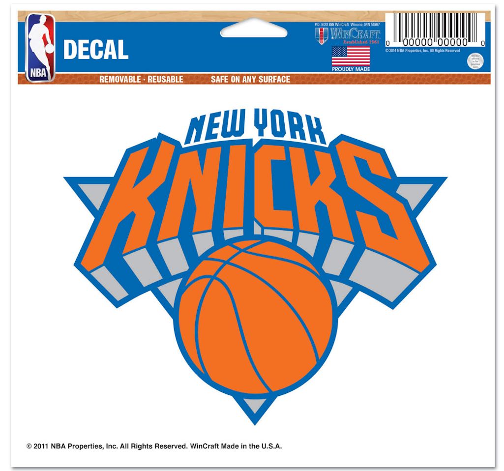 New York Knicks Decal 5x6 Ultra