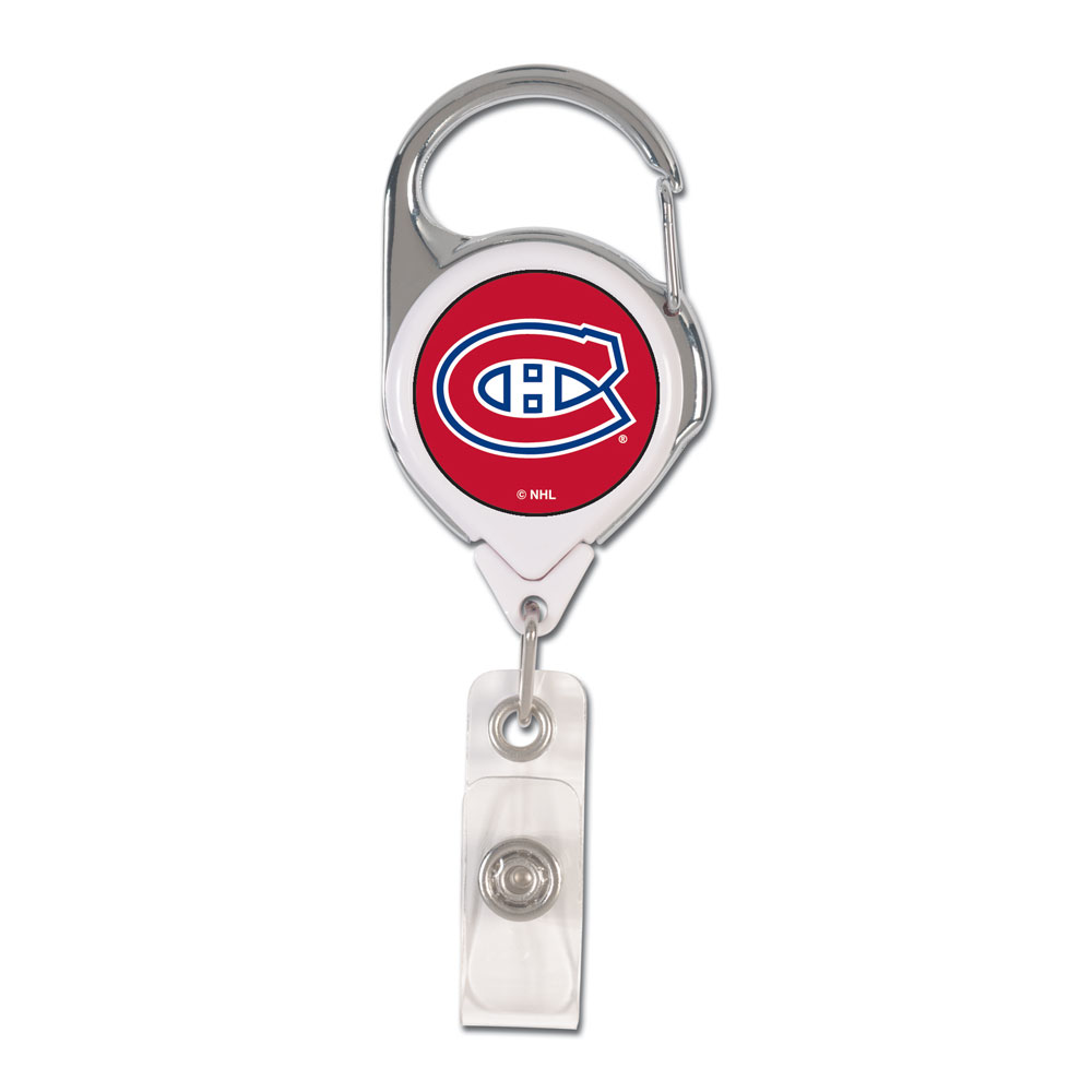 Montreal Canadiens Badge Holder Premium Retractable - Special Order