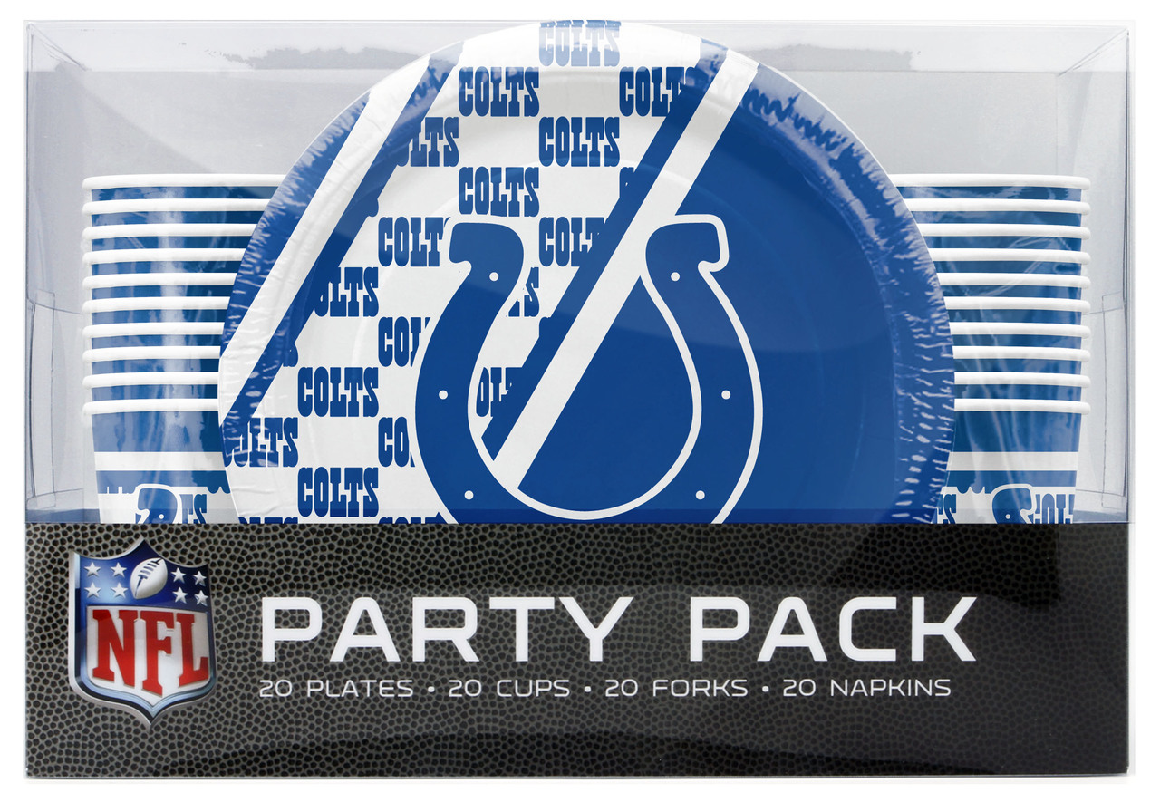 Indianapolis Colts Party Pack 80 Piece