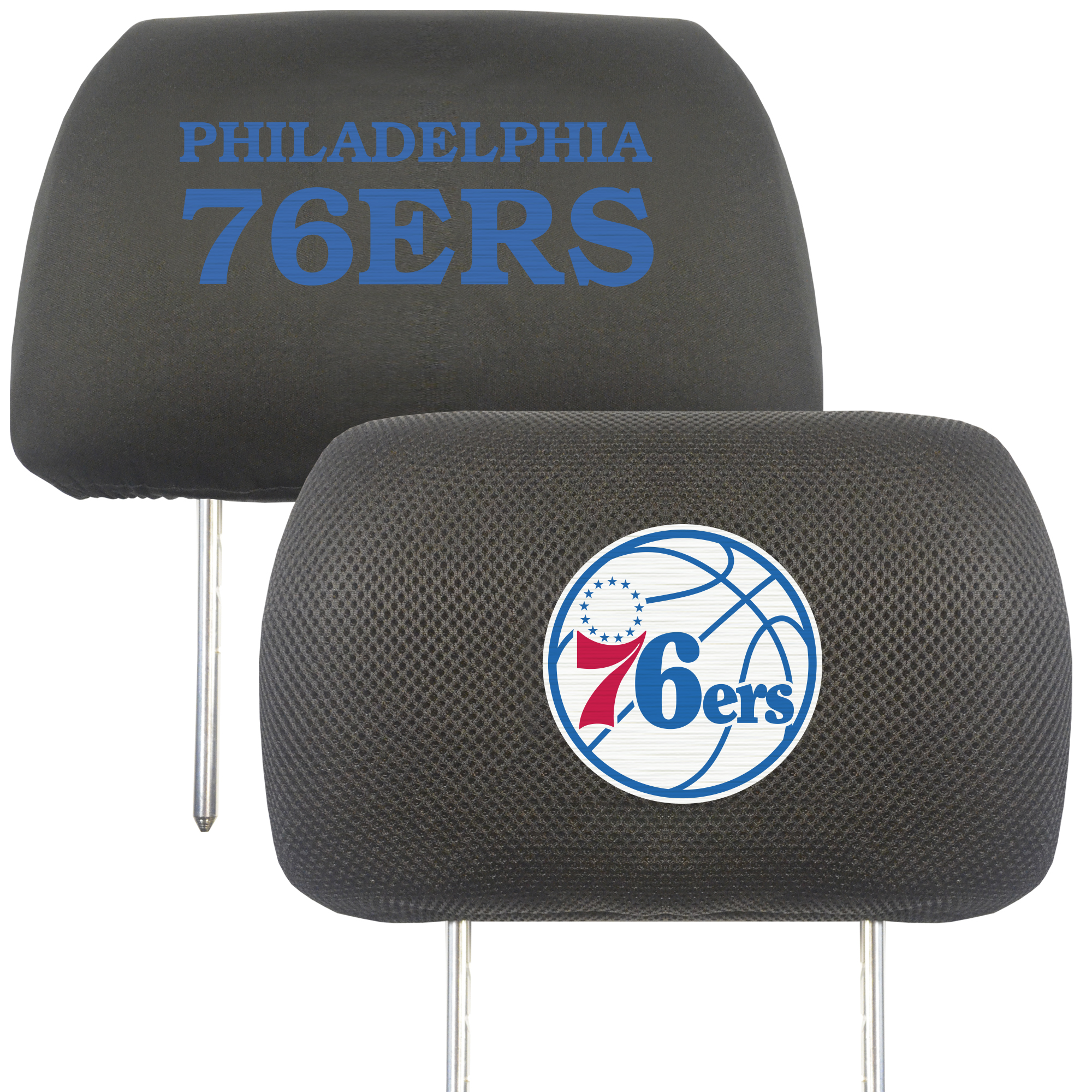 Philadelphia 76ers Headrest Covers FanMats Special Order