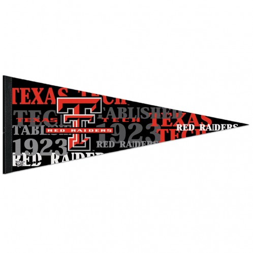 Texas Tech Red Raiders Pennant 12x30 Premium Style - Special Order