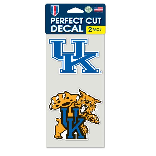 Kentucky Wildcats Set of 2 Die Cut Decals