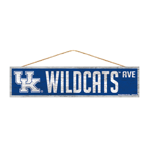 Kentucky Wildcats Sign 4x17 Wood Avenue Design