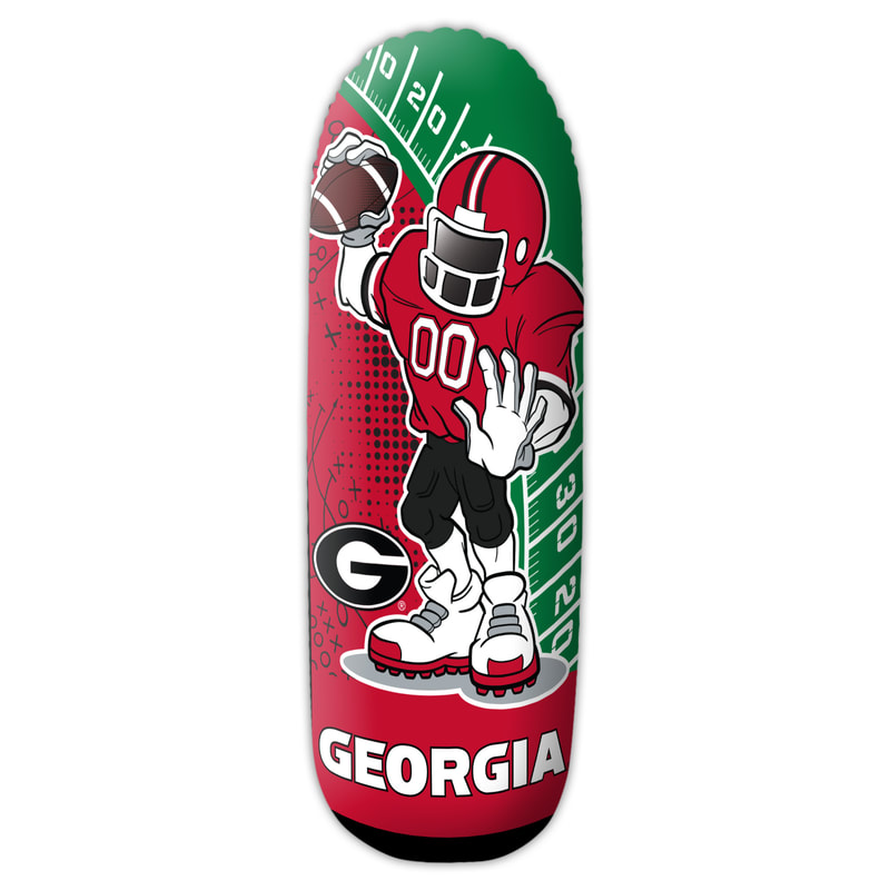 Georgia Bulldogs Bop Bag Rookie Water Based CO