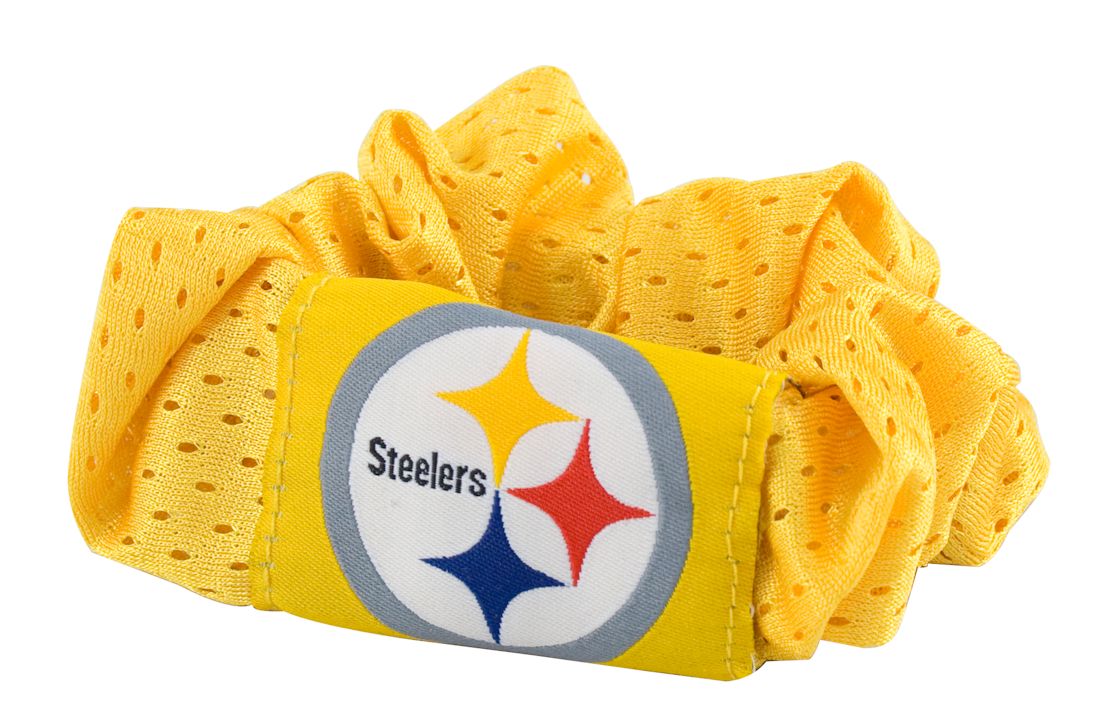 Pittsburgh Steelers Hair Twist Ponytail Holder Gold CO