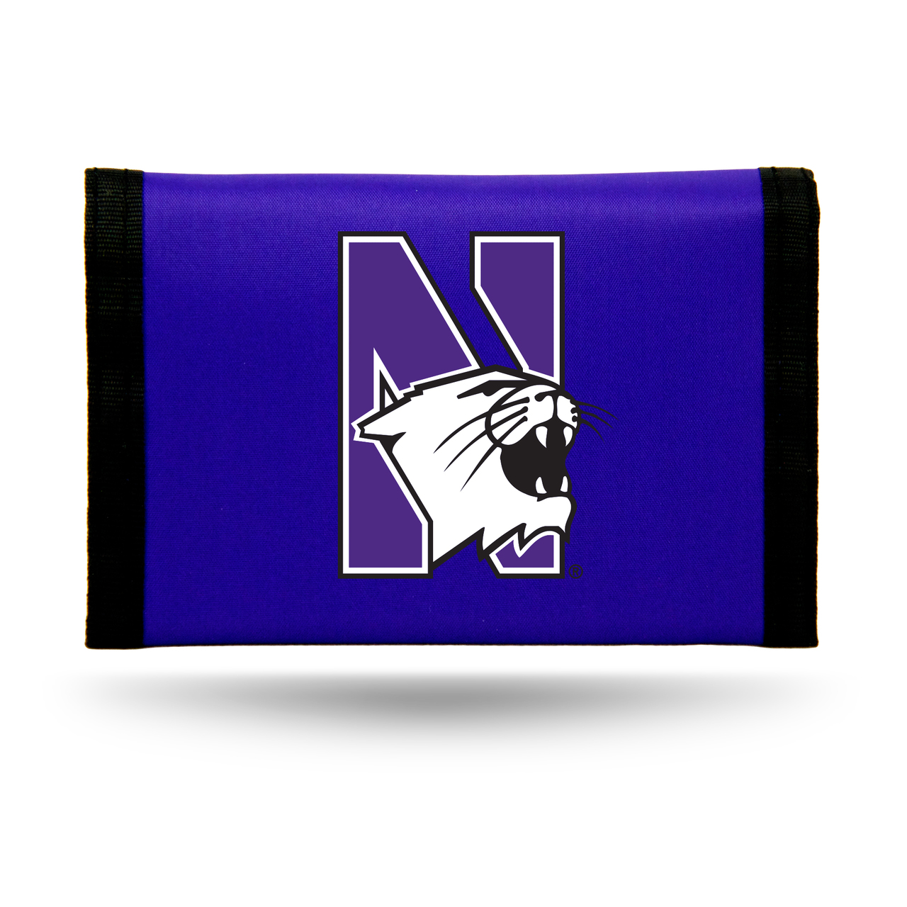 Northwestern Wildcats Wallet Nylon Trifold - Special Order