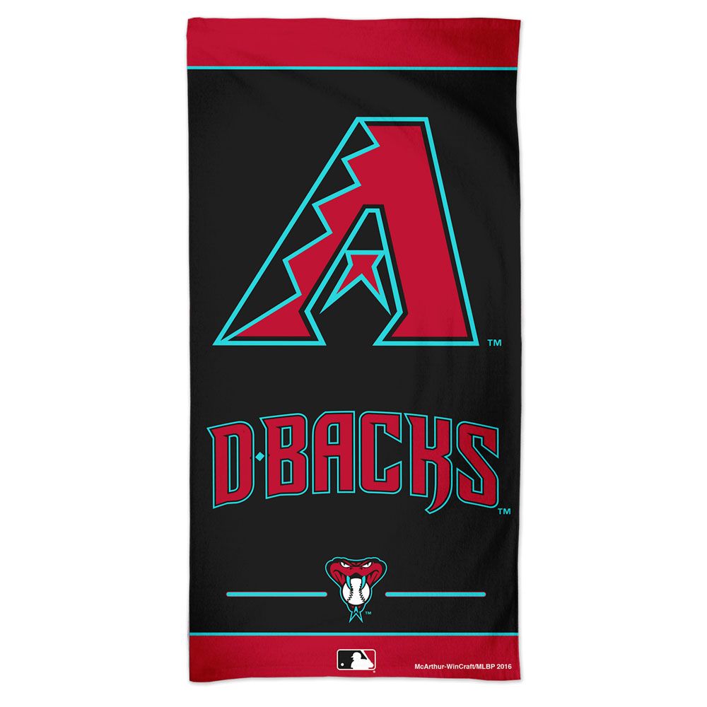 Arizona Diamondbacks Towel 30x60 Beach Style - Special Order