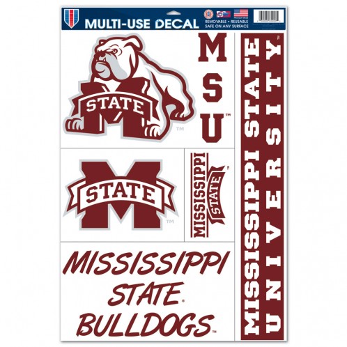 Mississippi State Bulldogs Decal 11x17 Ultra - Special Order