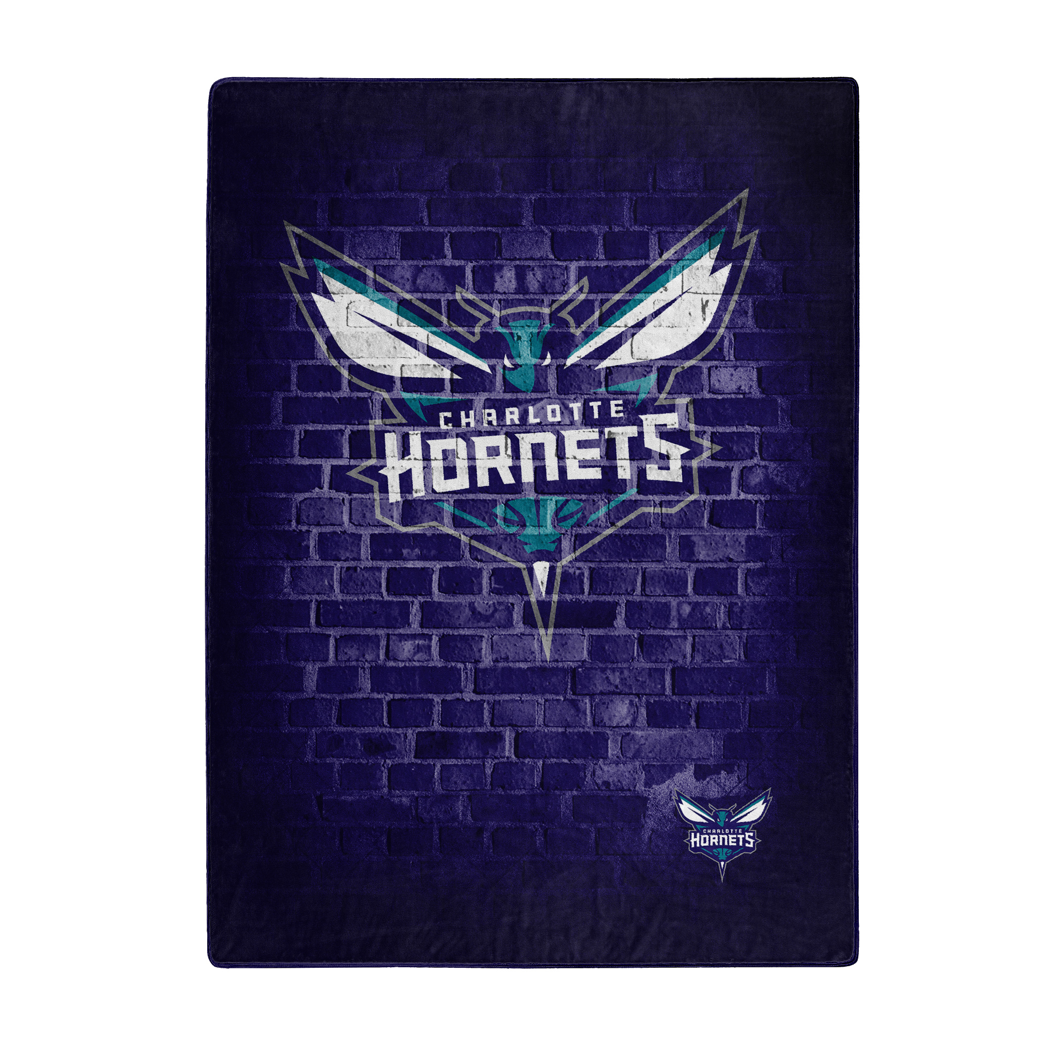 Charlotte Hornets Blanket 60x80 Raschel Street Design - Special Order