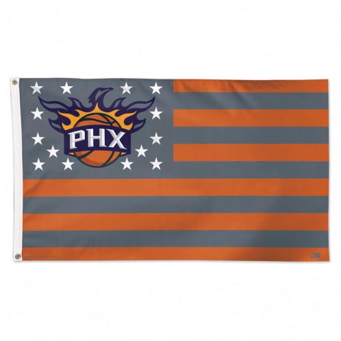 Phoenix Suns Flag 3x5 Deluxe Style Stars and Stripes Design - Special Order