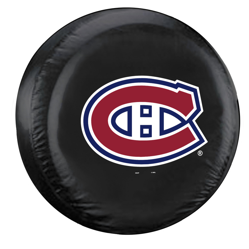 Montreal Canadiens Tire Cover Large Size Black CO