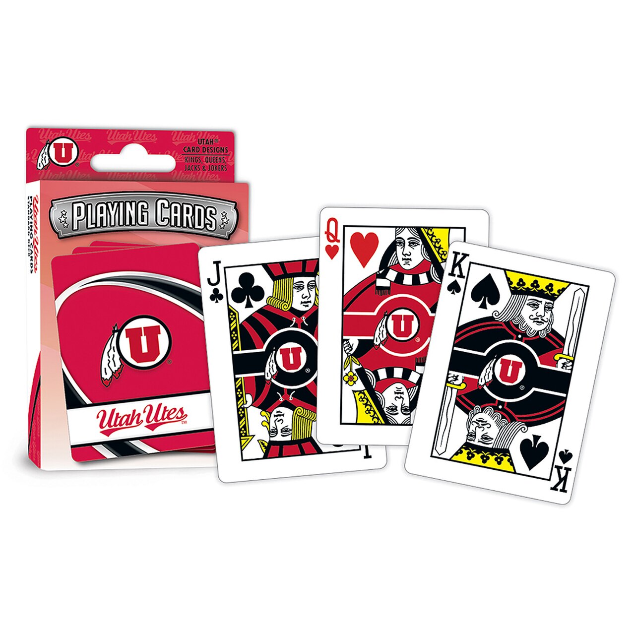 Utah Utes Playing Cards Logo Special Order