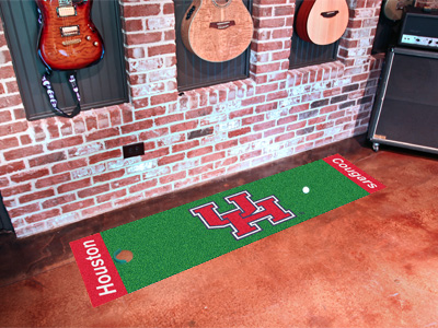 Houston Cougars Putting Green Mat - Special Order