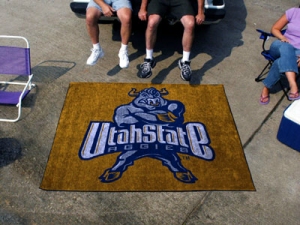 Utah State Aggies Area Rug - Tailgater - Special Order