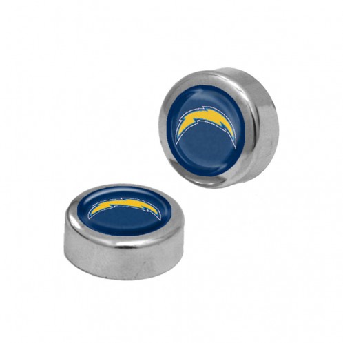 Los Angeles Chargers Screw Caps Domed - Special Order