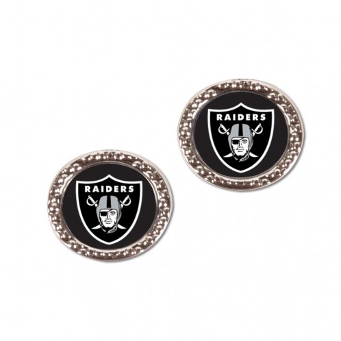 Las Vegas Raiders Earrings Post Style - Special Order