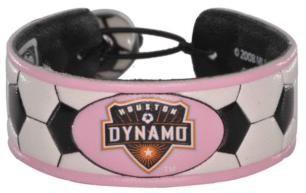 Houston Dynamo Bracelet Soccer Pink CO