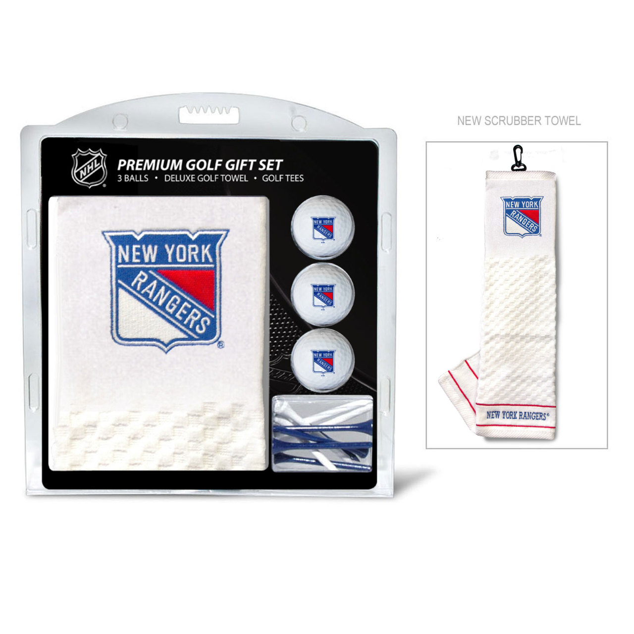 New York Rangers Golf Gift Set with Embroidered Towel - Special Order